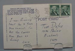 Masonic Temple Detroit Postcard