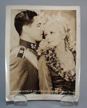 Ramon Novarro & Evelyn Laye publicity photo