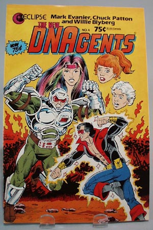 Eclipse comic DNAgents, #4, Cry, Cry again,