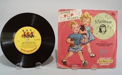 Peter Pan record Marianne sung by Terry Gleason