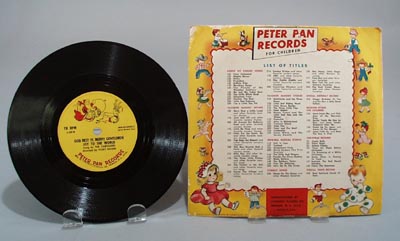 Peter pan records Frosty the Snow Man, L-30