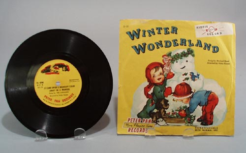 1955 peter pan record Winter Wonderland