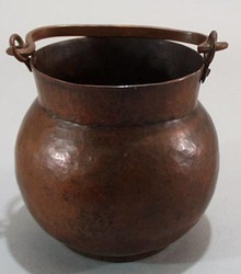 Copper mini pot, Nice old pot