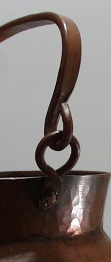 Copper mini pot, Nice old pot