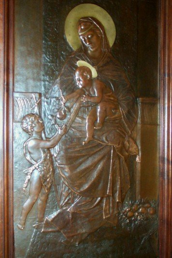 XIX Century Bronze Plaque