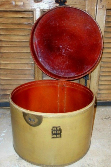 XX Century Oriental Hat Box