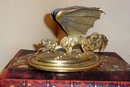 XIX Century Bronze Letter Holder