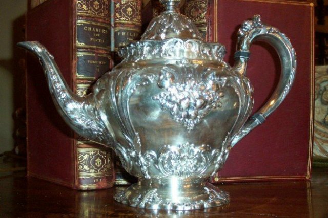 Silverplated Reed & Barton Tea Set