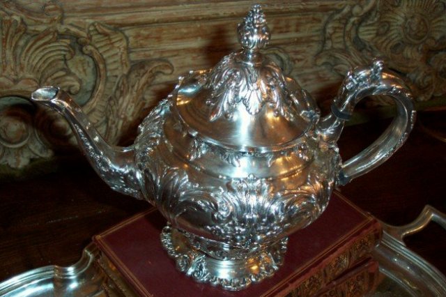 Silverplated Reed & Barton Tea Set