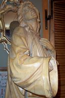 XIX Century Wood Carved Sculpture of St. John the Evangelist