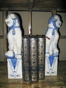 Pr. Chinese Blue and White Dogs