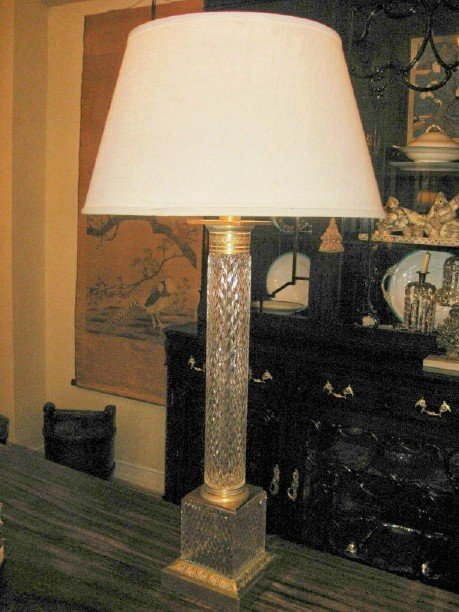 Crystal Column Lamp