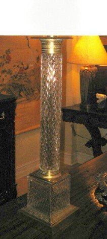 Crystal Column Lamp