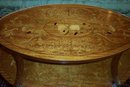 XIX Century Adams Style Satin Wood Side Table