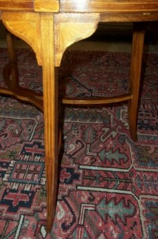 XIX Century Adams Style Satin Wood Side Table