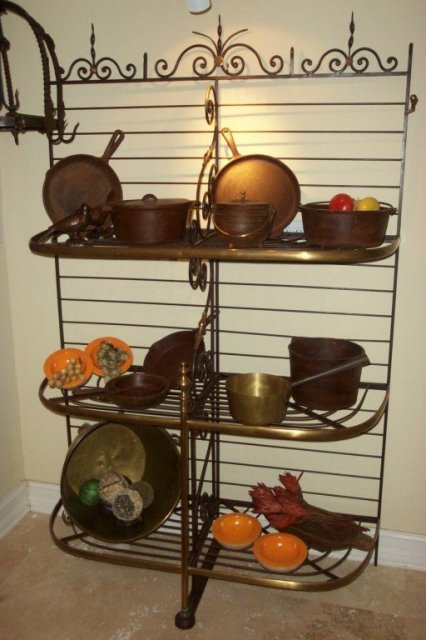 XIX Century Bakers' Rack