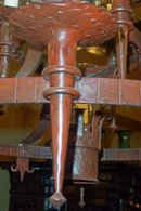 Turn of the Century Spanish Painted Iron Chandelier