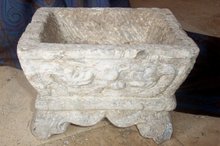 Carved Stone Chinese Incense Burner
