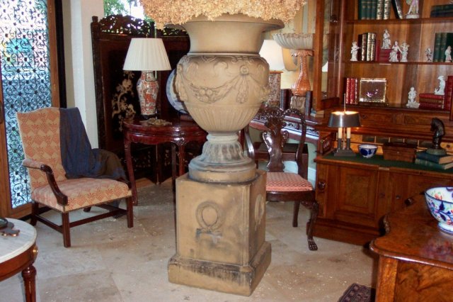 Royal Doulton Garden Urn on Stand