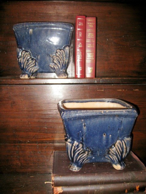 Pr. American Glazed Jardeneers