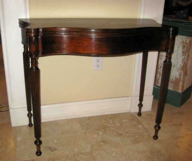 XIX Century English Card Table