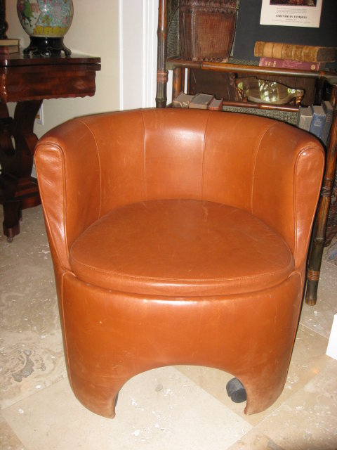 Modern Leather Arm Chair