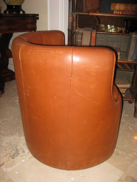 Modern Leather Arm Chair