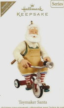 Hallmark 2011 TOYMAKER SANTA Repaint Register to Win Ornament