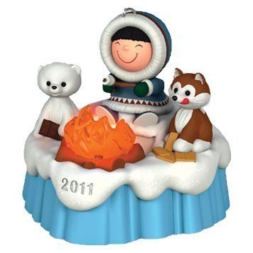 Hallmark 2011 S'MORE TREATS-FROSTY FRIENDS- Magic Christmas Ornament