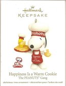 Hallmark 2011 HAPPINESS IS A WARM COOKIE Snoopy-Woodstock