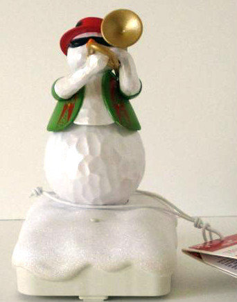 2011 Hallmark TROMBONE TONY Wireless Snowman Band Music / Motion