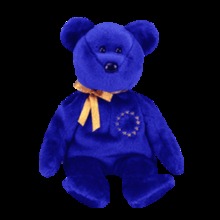 UNITY Ty Beanie Baby Bear Europe Exclusive