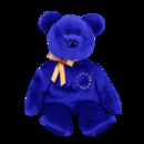 UNITY Ty Beanie Baby Bear Europe Exclusive