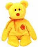 BUNGA RAYA Ty Beanie Baby MALAYSIA Exclusive Asian Pacific Bear