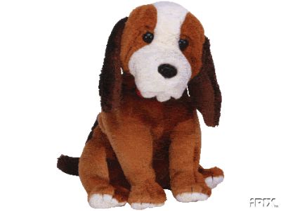 HOLMES Ty Beanie Baby DOG Beanie of the Month