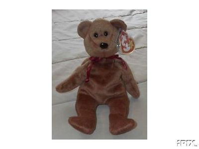 New Face BrownTEDDY Ty Beanie Baby Bear