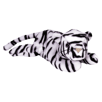 BLIZZARD Ty Beanie Baby White Tiger
