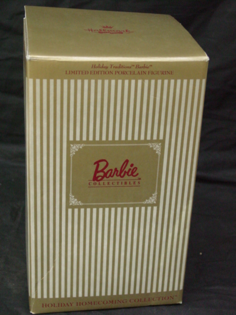 1996 HOLIDAY TRADITIONS BARBIE Porcelain Figurine