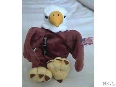Coca Cola REEGLE the Patriotic USA EAGLE Bean Bag