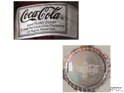 Coca Cola REEGLE the Patriotic USA EAGLE Bean Bag