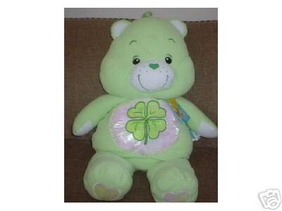GOOD LUCK Bear Care Bears Jumbo CUDDLE PILLOW