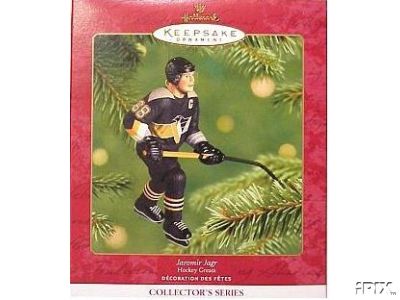 JAROMIR JAGR Hallmark 2001 Ornament HOCKEY Greats #5