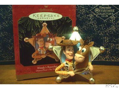 WOODY's ROUNDUP Toy Story 2 Disney Hallmark Ornament