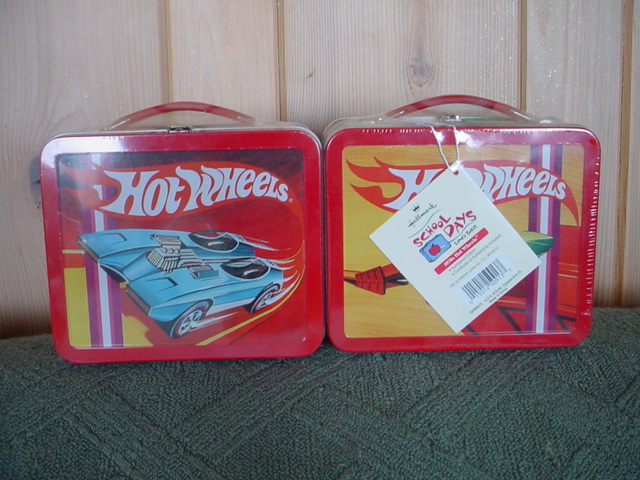 HOT WHEELS Lunch Box Hallmark School Days~Lunchbox