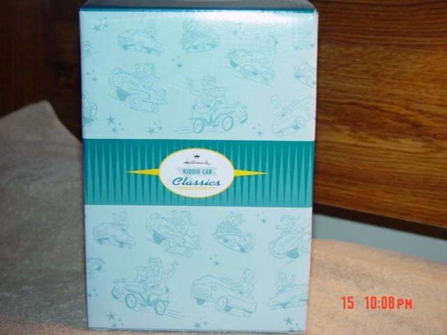 1958 CUSTOM CORVETTE Pedal Car Replica Hallmark~Kiddie Car Classics