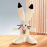 2002 Winter Olympic Rabbit Mascot POWDER Plush Salt Lake City SLC