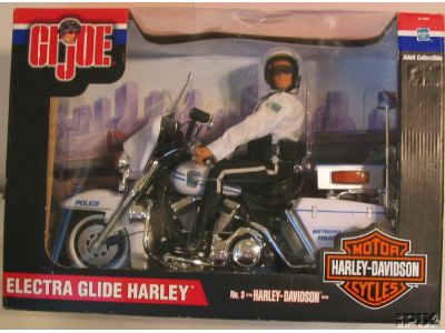 GI Joe Harley Electra Glide Police Motorcycle