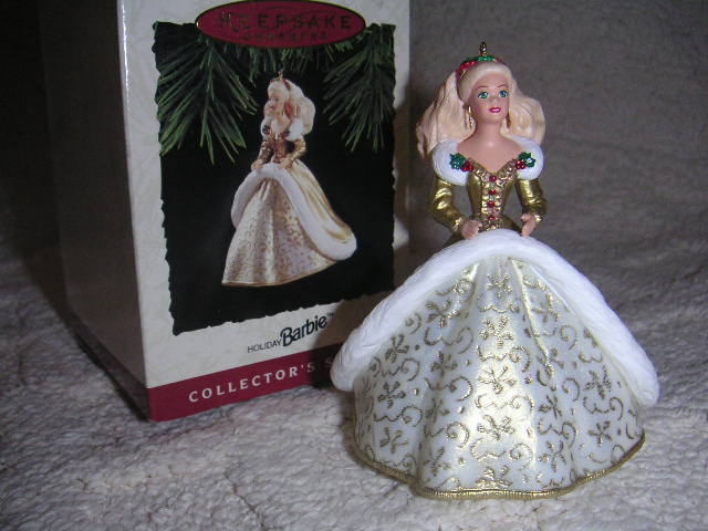 HOLIDAY BARBIE Hallmark 1994 Ornament 2nd in Series