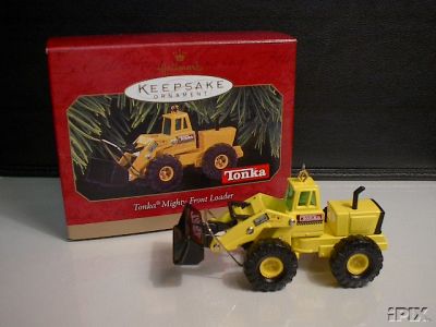 TONKA Mighty Front Loader Hallmark 1997 Ornament