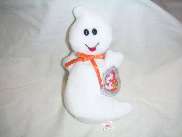 SPOOKY Ty Beanie Baby Halloween Ghost